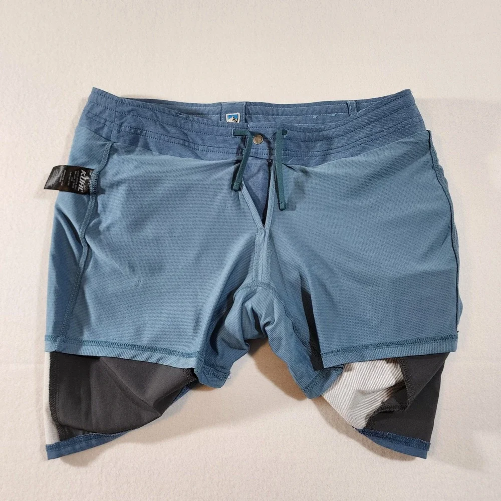 Kuhl Mova Skort Womens 8 Blue Heathered Active Outdoor Hiking Travel Skirt - Picture 5 of 13
